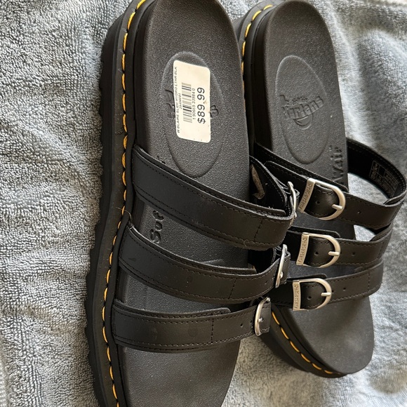 Dr. Martens Black Textured Footwear - Picture 4 of 9